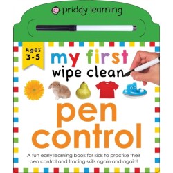 My First Wipe Clean: Pen Control