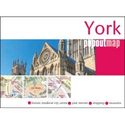 York PopOut Map: Pocket size, pop up city map of York