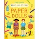 Make & Colour Paper Dolls: 60 Cut-Outs to Colour and Free Stencils