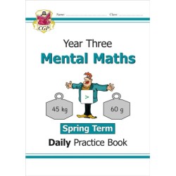 KS2 Mental Maths Year 3 Daily Practice Book: Spring Term