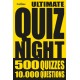Collins Ultimate Quiz Night: 10,000 Easy, Medium and Hard Questions with Picture Rounds