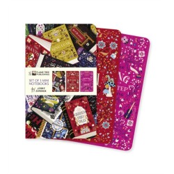 Book Lovers by Jenny Zemanek Set of 3 Mini Notebooks