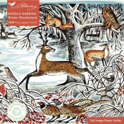 Adult Sustainable Jigsaw Puzzle: Angela Harding: Winter Wonderland: 1000-pieces. Ethical, Sustainable, Earth-friendly