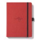 Dingbats A5+ Wildlife Red Kangaroo Notebook - Dotted