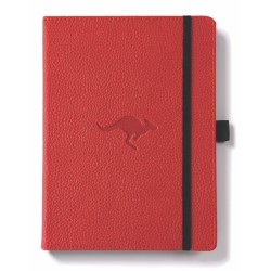 Dingbats A5+ Wildlife Red Kangaroo Notebook - Dotted