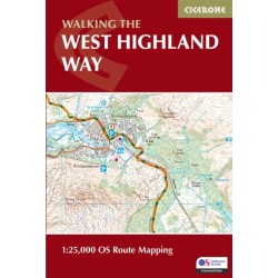 West Highland Way Map Booklet: 1:25,000 OS Route Mapping