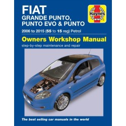 Fiat Grande Punto, Punto Evo and Punto Petrol (06 - 15) Haynes Repair Manual