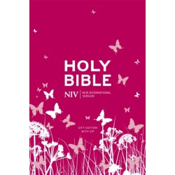 NIV Pocket Pink Soft-tone Bible with Zip