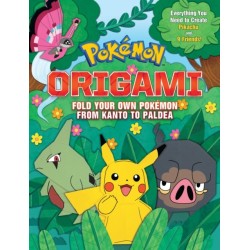 Pokemon Origami: Fold Your Own Pokemon Kanto to Paldea