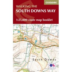 The South Downs Way Map Booklet: 1:25,000 OS Route Mapping