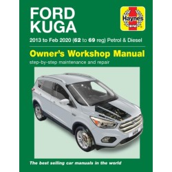 Ford Kuga 2013 - Feb 2020 (62 to 69) Haynes Repair Manual