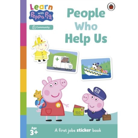 Learn with Peppa: People Who Help Us Sticker activity book