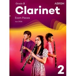 Clarinet Exam Pieces from 2026, ABRSM Grade 2: Selected from the syllabus from 2026. Clarinet Part & Piano Accompaniment