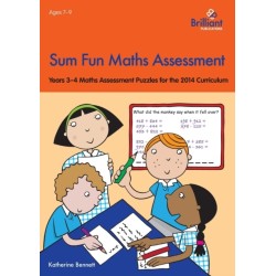 Sum Fun Maths Assessment for 7-9 year olds: Years 3-4 Maths Assessment Puzzles