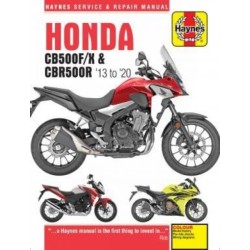 Honda CB500F/X & CBR500R update (13 -20): 2013 to 2020