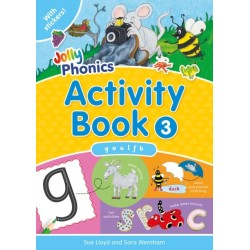 Jolly Phonics Activity Book 3: in Precursive Letters (British English edition)