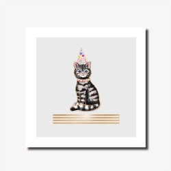Brook Lane Cat Party Hat