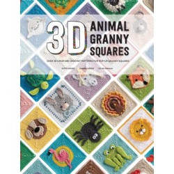 3D Animal Granny Squares: Over 30 Creature Crochet Patterns for Pop-Up Granny Squares