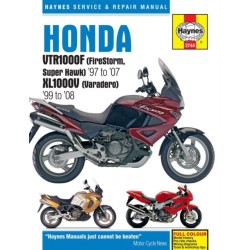 Honda VTR1000F (FireStorm, Super Hawk) (97 - 07) & XL1000V (Varadero) (99 - 08) Haynes Repair Manual