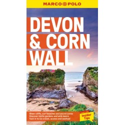 Devon and Cornwall Marco Polo Pocket Travel Guide - with pull out map
