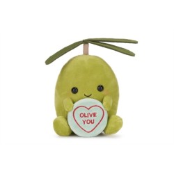 Love Hearts 7" Olive You Plush Gift