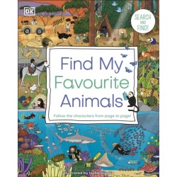 Find My Favourite Animals: Search and Find! Follow the Characters From Page to Page!