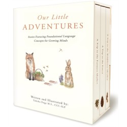 Our Little Adventure Series: A Modern Heirloom Books Set Featuring First Words and Language Development