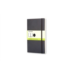 Moleskine Soft Cover Pocket Plain Notebook Black