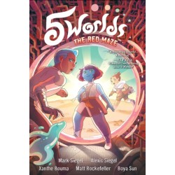 5 Worlds Book 3: The Red Maze