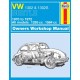 VW 1302 & 1302S (70 - 72) Haynes Repair Manual