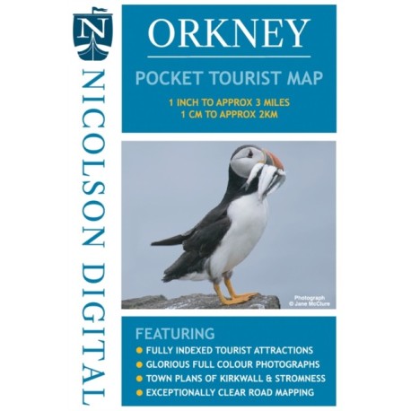 Nicolson Orkney Pocket Tourist Map