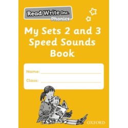 Read Write Inc. Phonics: My Sets 2 and 3 Speed Sounds Book (Pack of 5)