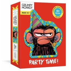 Grumpy Monkey Party Time! Puzzle: A 50-Piece Shaped Jigsaw Puzzle: A Puzzle For Kids