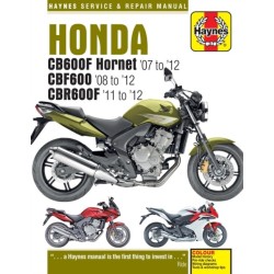 Honda CB600 Hornet, CBF600 & CBR600F (07 - 12)