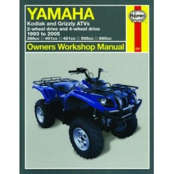 Yamaha Kodiak & Grizzly ATVs (93 - 05) Haynes Repair Manual