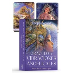 Oraculo de vibraciones angelicales: Mazo de 50 cartas y guia