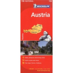 Austria - Michelin National Map 730