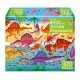 Usborne Book and Jigsaw Dinosaurs