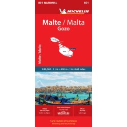 Malta - Michelin National Map 801