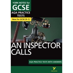 An Inspector Calls AQA Practice Tests with answers York Notes - for 2026, 2027 exams: York Notes Series