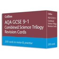 AQA GCSE 9-1 Combined Science Revision Cards (Biology, Chemistry & Physics): Ideal for the 2026 and 2027 Exams