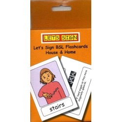 Let's Sign BSL Flashcards: House and Home
