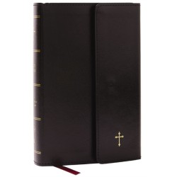 NKJV Compact Paragraph-Style Bible w/ 43,000 Cross References, Black Leatherflex w/ Magnetic Flap, Red Letter, Comfort Print: Holy Bible, New King James Version: Holy Bible, New King James Version