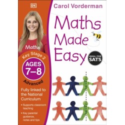Maths Made Easy: Advanced, Ages 7-8 (Key Stage 2): Supports the National Curriculum, Maths Exercise Book
