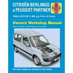 Citroen Berlingo & Peugeot Partner Petrol & Diesel (96 - 10) Haynes Repair Manual