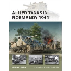 Allied Tanks in Normandy 1944