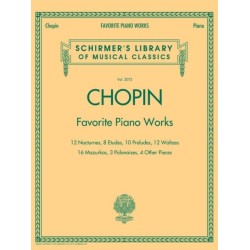 Favorite Piano Works: Schirmer'S Library of Musical Classics, Vol. 2072