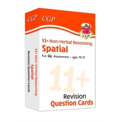 11+ GL Revision Question Cards: Non-Verbal Reasoning Spatial - Ages 10-11