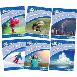 Jolly Phonics Readers Level 4, Our World, Complete Set: In Precursive Letters (British English edition)
