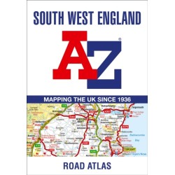 South West England A-Z Road Atlas